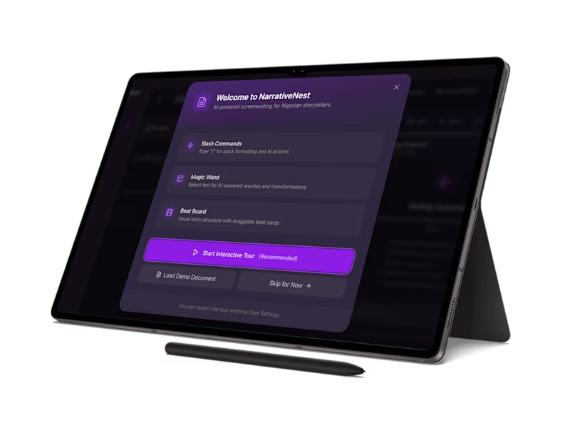 Cover image for NarrativeNest: AI Powered Storywriting Platform