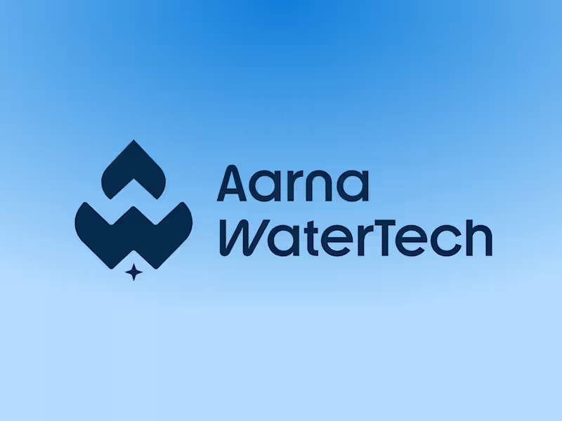 Cover image for Aarna WaterTech Logo Design