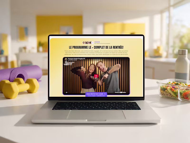 Cover image for Landing Page Design & Build in Framer