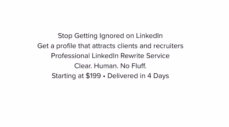 Cover image for LinkedIn Profile Glow-up
