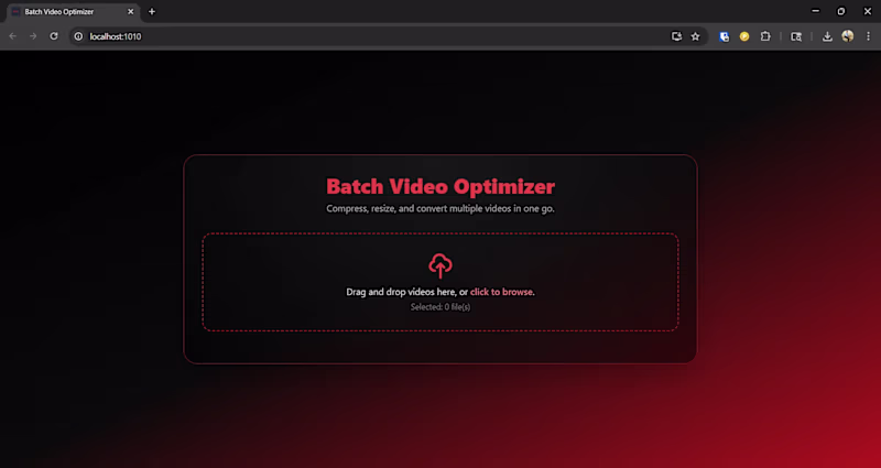 Cover image for Batchify Video Processing Tool