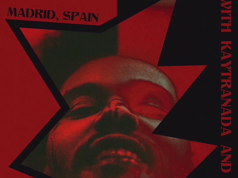 Cover image for The Weeknd's concert in Madrid - Poster