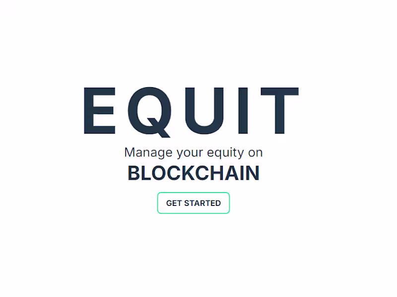 Cover image for Equit