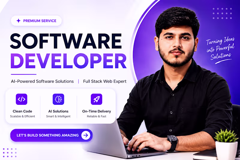 Cover image for Full-Stack Web App Development | SaaS & Custom Software