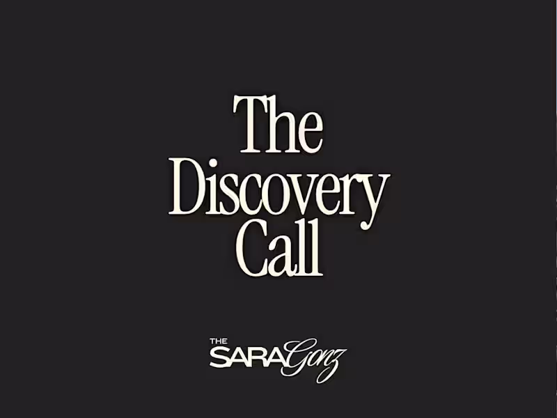 Cover image for The Discovery Call (free)