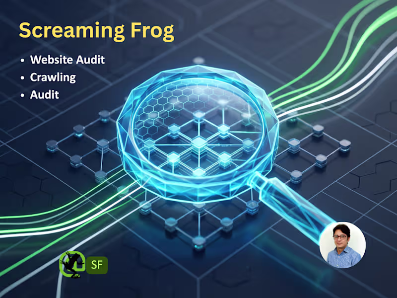Cover image for You will get Technical SEO Audit & Action Plan Using Screaming F
