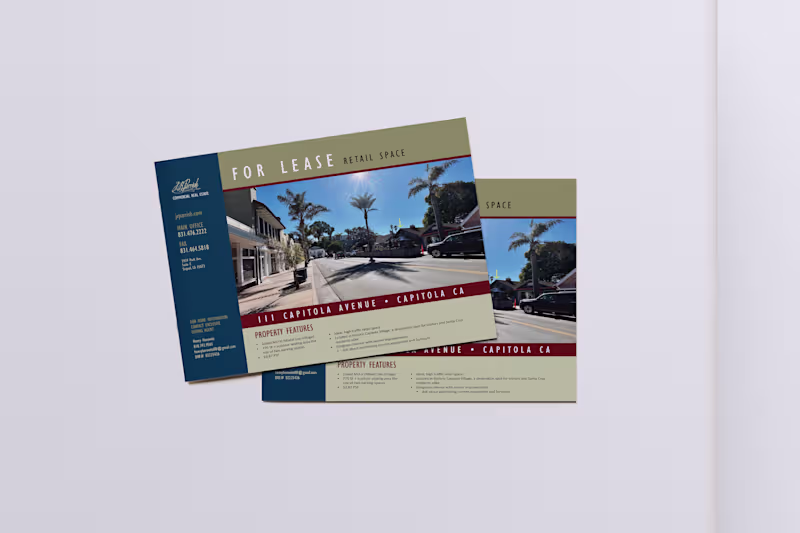 Cover image for Real Estate Flyer, Property Brochure & One-Pager Design