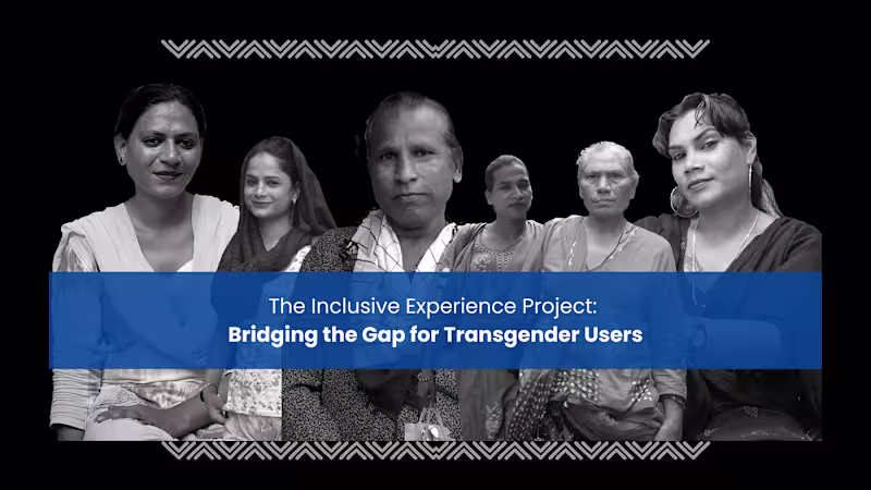 Cover image for Ethnographic Research - Transgender Community :: Behance