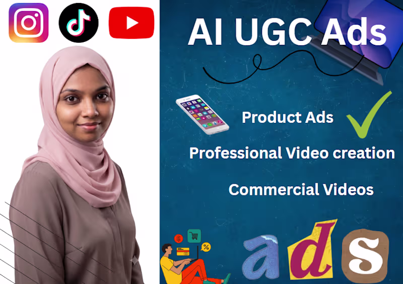 Cover image for AI product / Commercial ads and videos