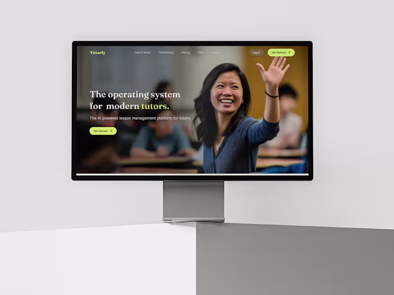 Cover image for Tutorly AI-Powered Platform design
