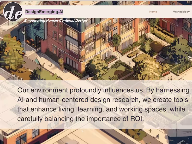 Cover image for DesignEmerging.AI | Ai Generated classroom design concepts