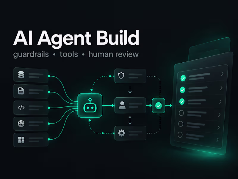 Cover image for AI Agent Build (Production-Ready)