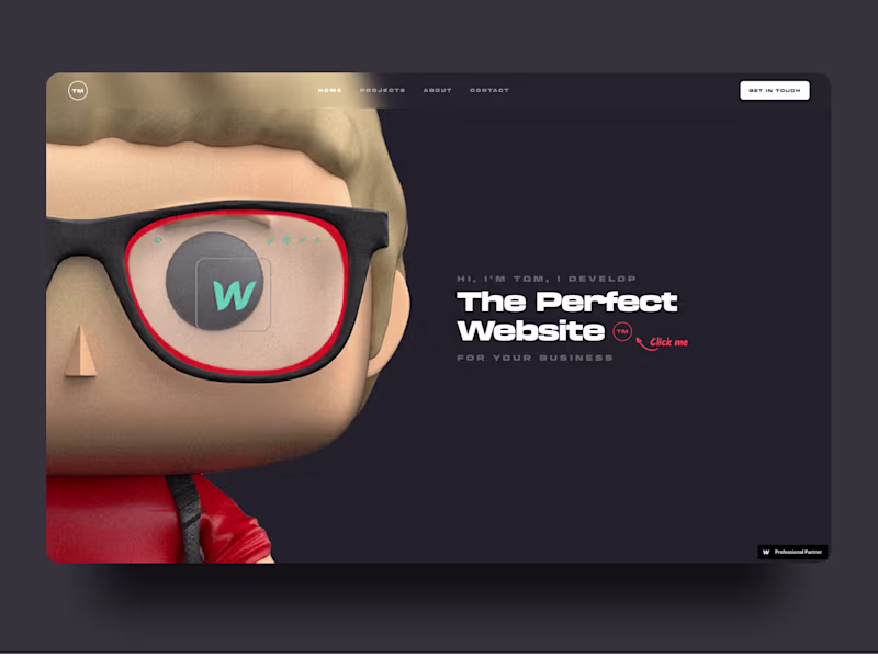 Cover image for Tomáš Mrázek - Webflow Partner