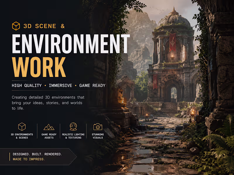 Cover image for 3D Scenes & Environment
