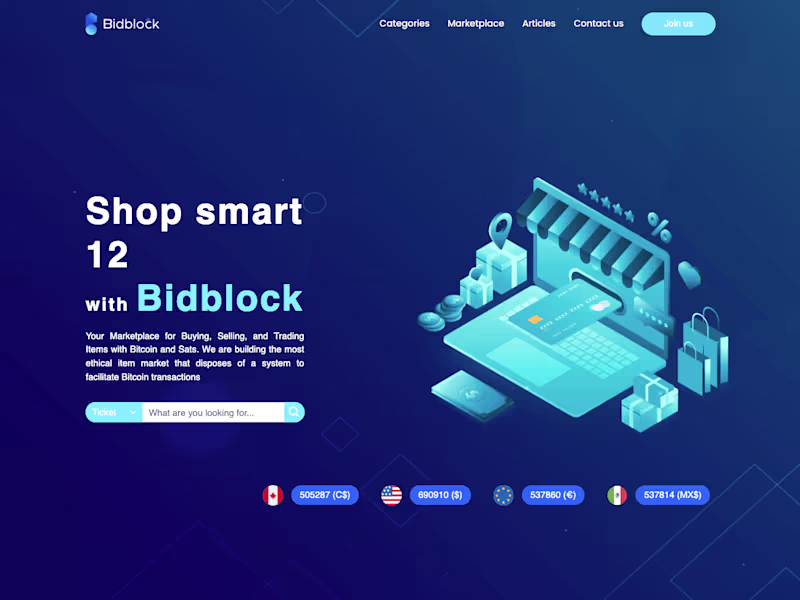 Cover image for Bidblock Example