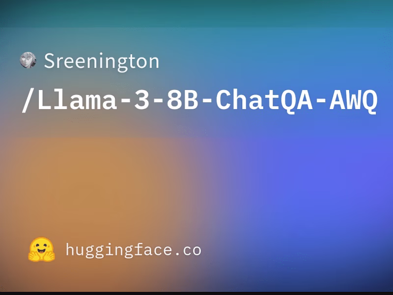 Cover image for Llama 3 Finetune and AWQ Quantization