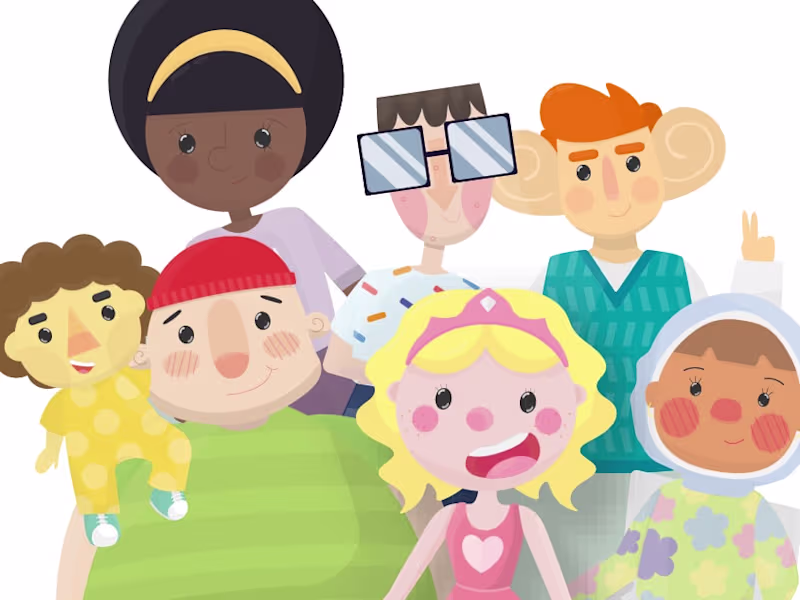 Cover image for Illustrations for a children's book!