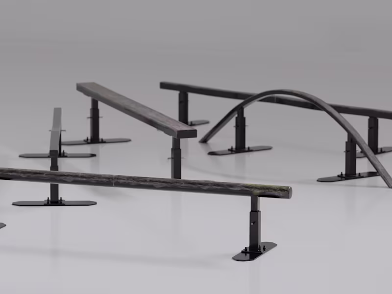 Cover image for Modular Skate Rail Kit -