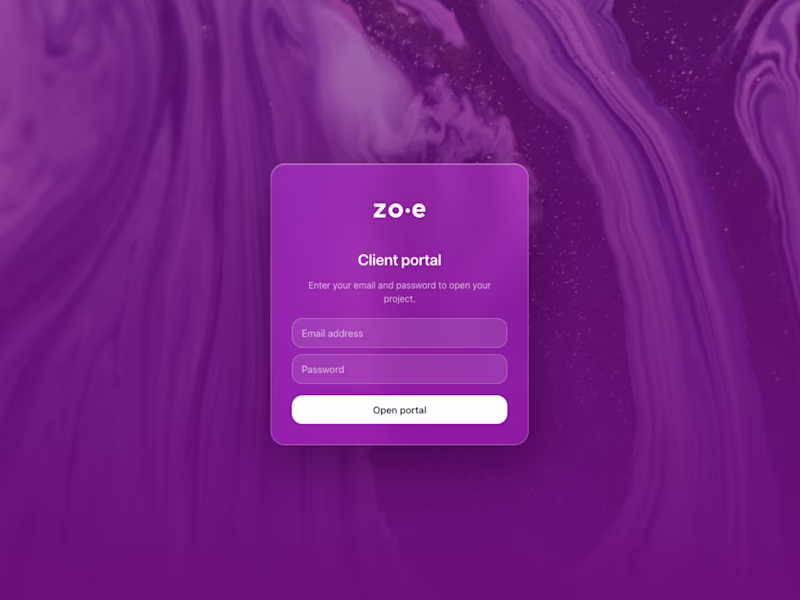 Cover image for New Framer component: Client Portal.