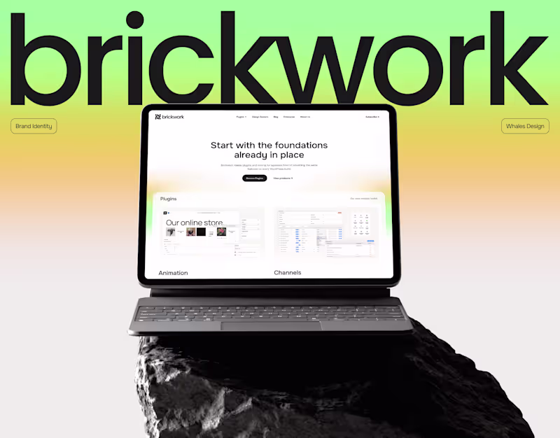 Cover image for Brand Identity and Website Design for Brickwork