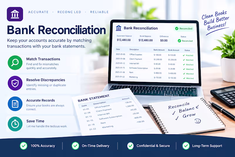 Cover image for Expert in Bank Reconciliation