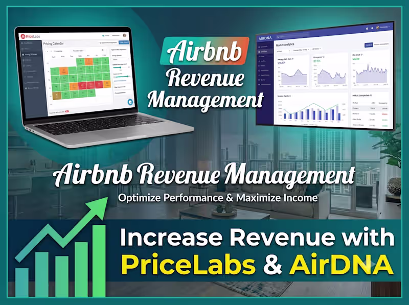 Cover image for Airbnb & Booking.com Revenue Management & Dynamic Pricing Setup