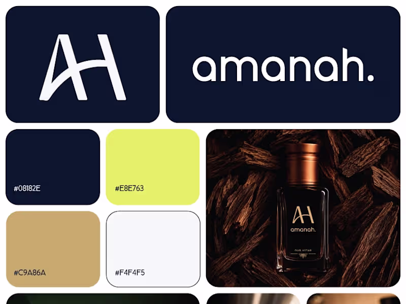 Cover image for Amanah  
Brand Identity for