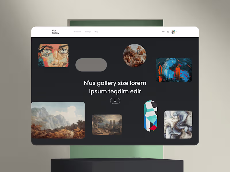 Cover image for Art Gallery Website