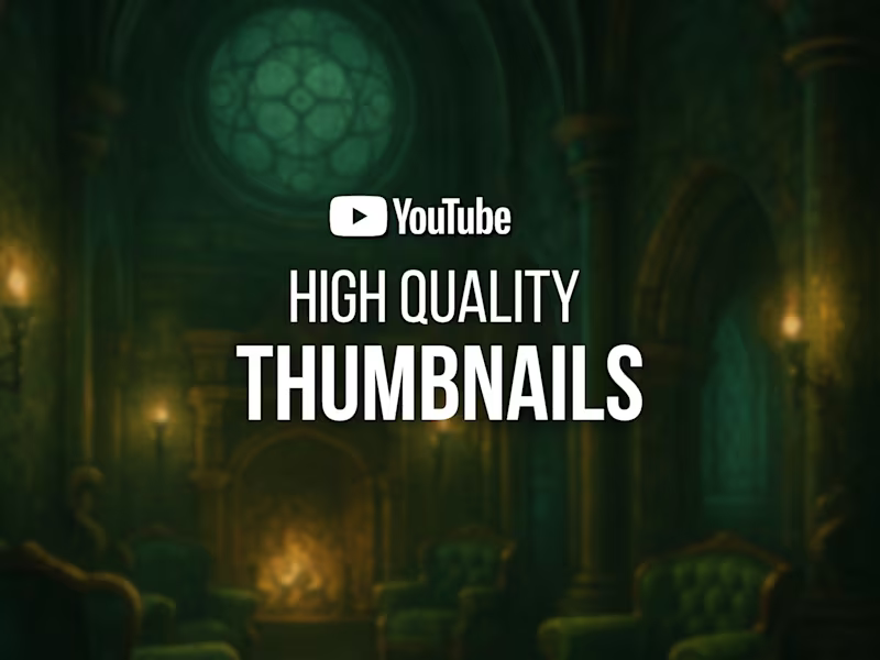 Cover image for High-CTR YouTube Thumbnails That Drive Clicks