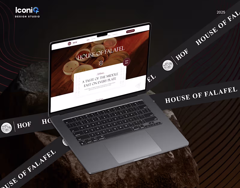 Cover image for Restaurant & Café Website | Food Hospitality Web UI/UX Design