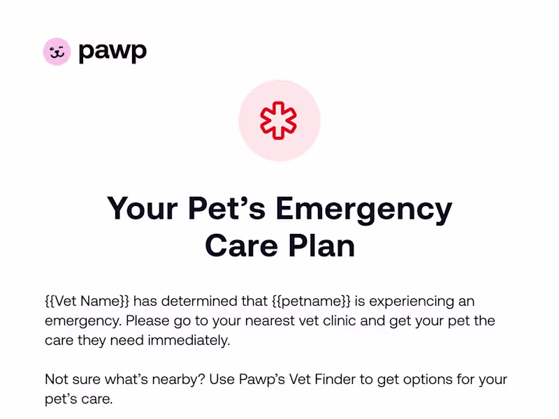 Cover image for Pawp Transactional Emails