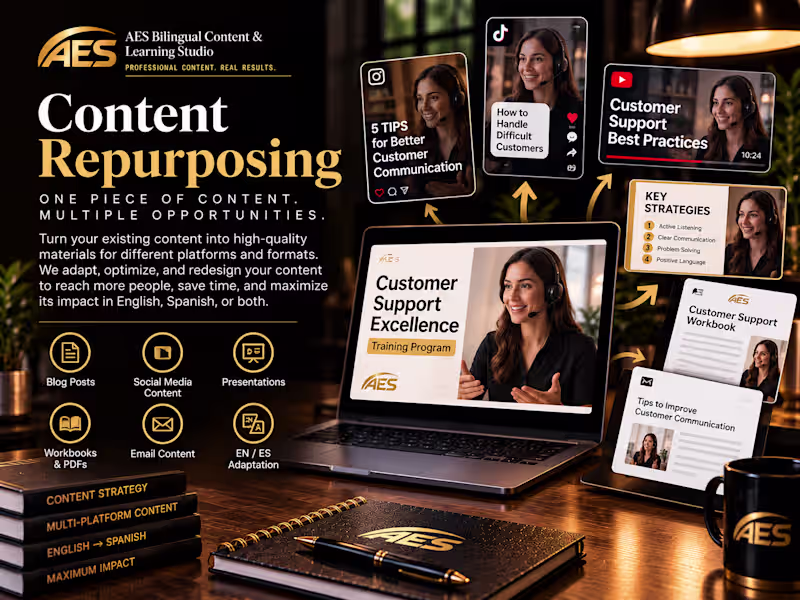 Cover image for Content Repurposing Project