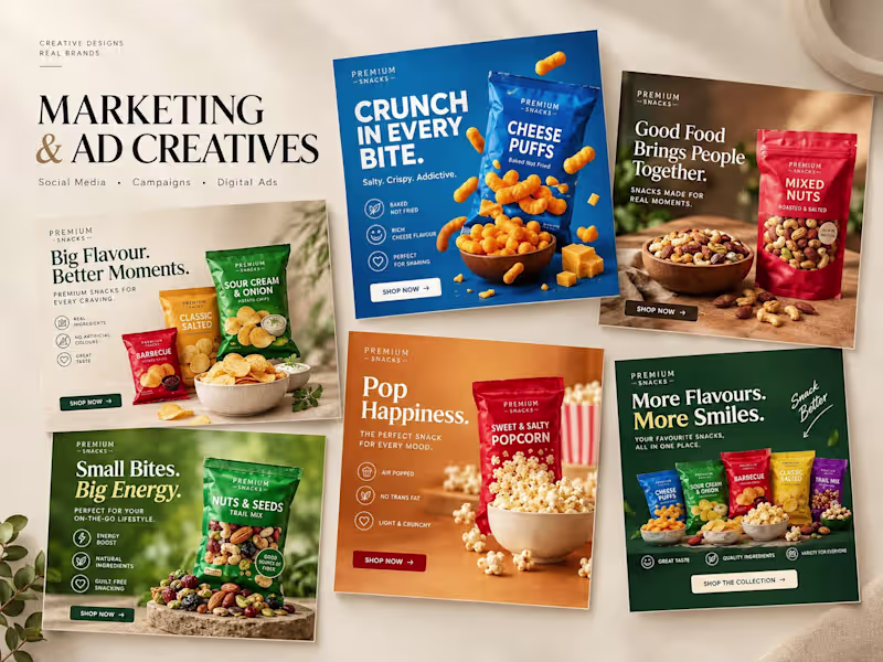 Cover image for Marketing & Ad Creatives