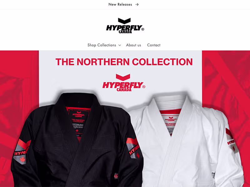 Cover image for HyperFly Canada Shopify Site