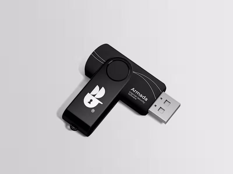 Cover image for Armada Internet Security Logo Design