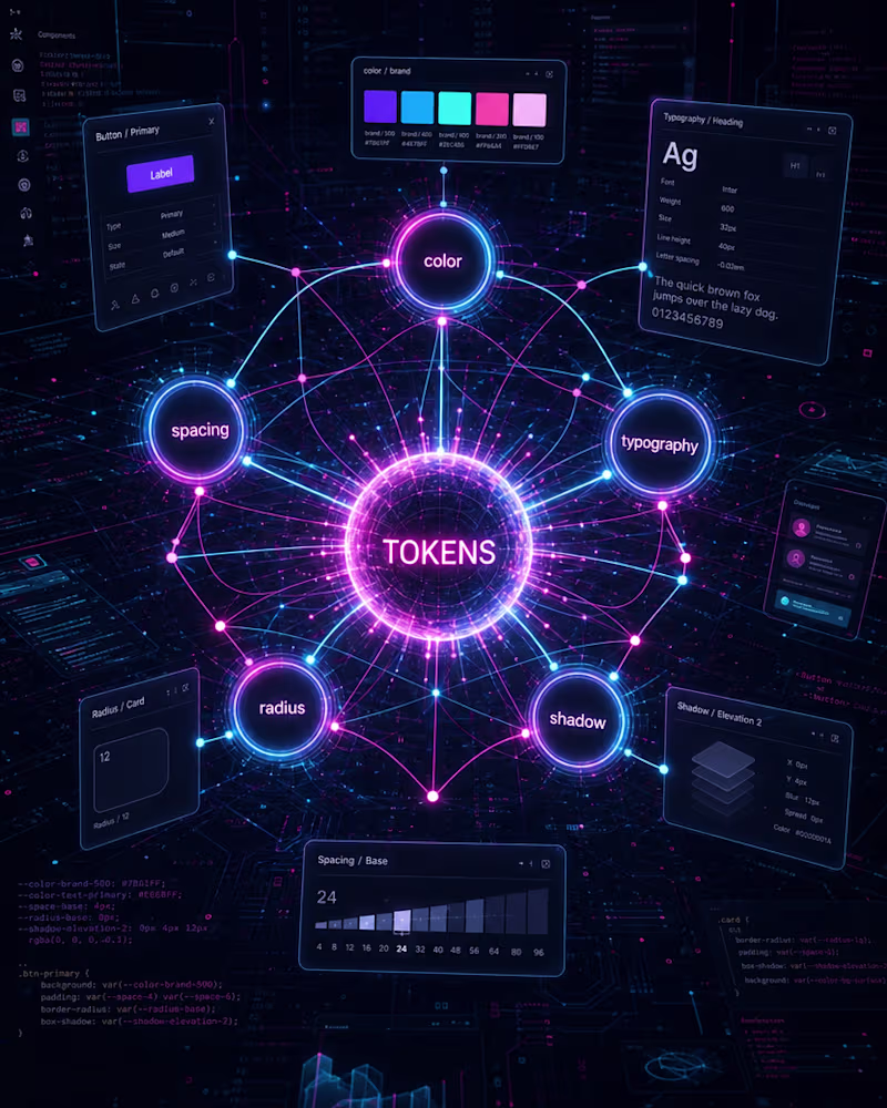 Cover image for Figma Design System Audit & Token Architecture