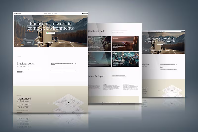 Cover image for Framer AI Bot Website | Framer website Development