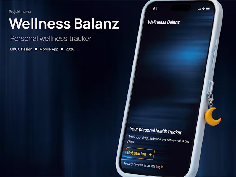 Cover image for Wellness Balanze - personal wellness app