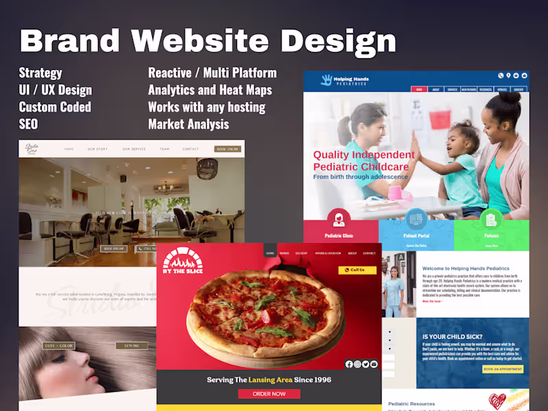 Cover image for Brand Website Devlopement
