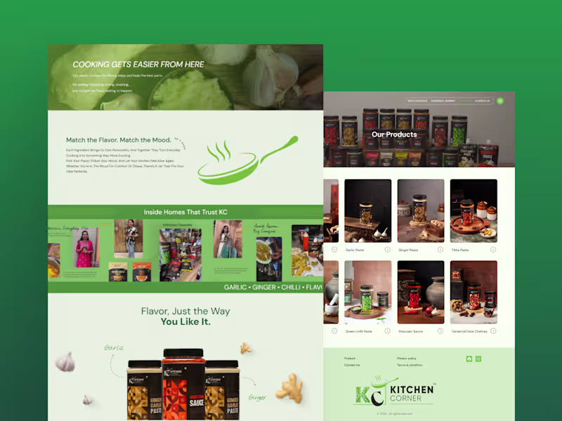 Cover image for FMCG Brand Website Design & WordPress Development