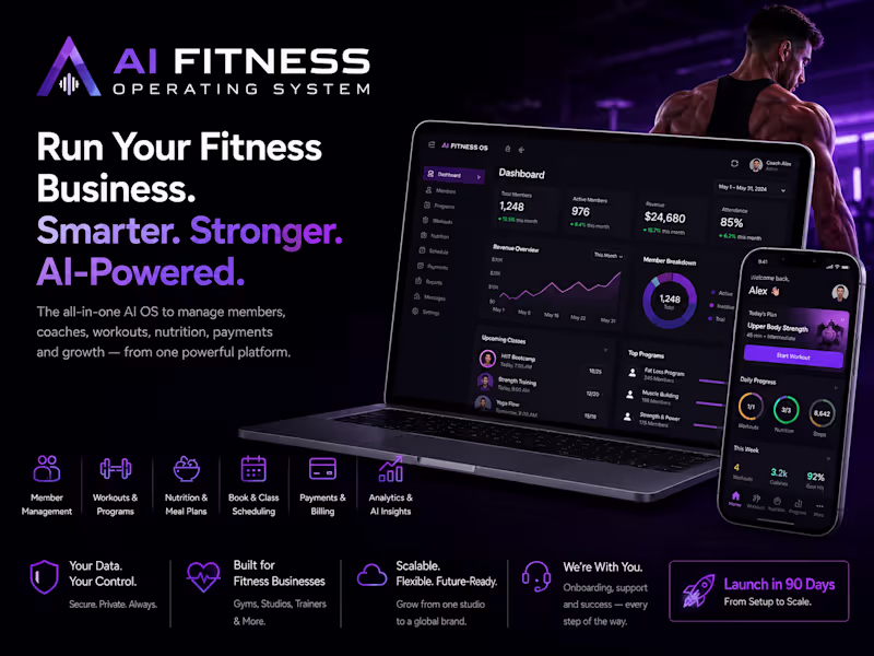 Cover image for AI Fitness Operating System - Deployed in 12 Weeks