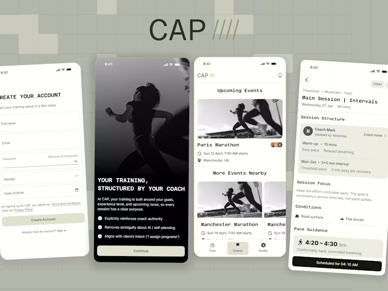 Cover image for Next-Gen Coaching-Led Fitness Platform