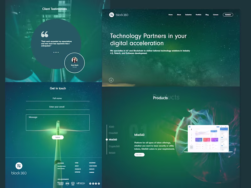 Cover image for Responsive Web UI/UX (Blockchain based
