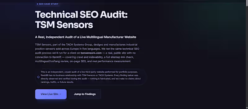 Cover image for Technical SEO Audit for a Multilingual Website