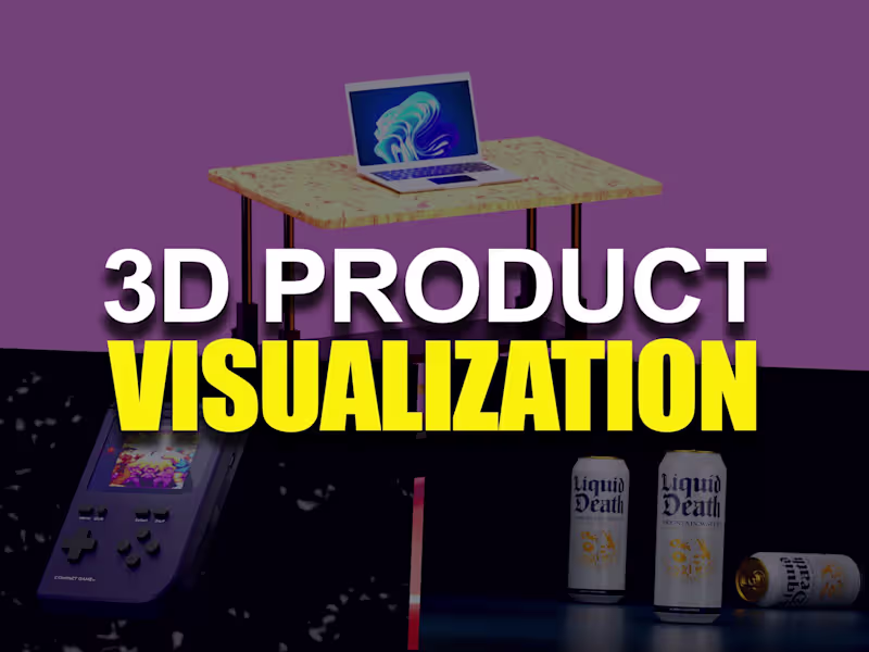 Cover image for Professional 3D Product Visualization