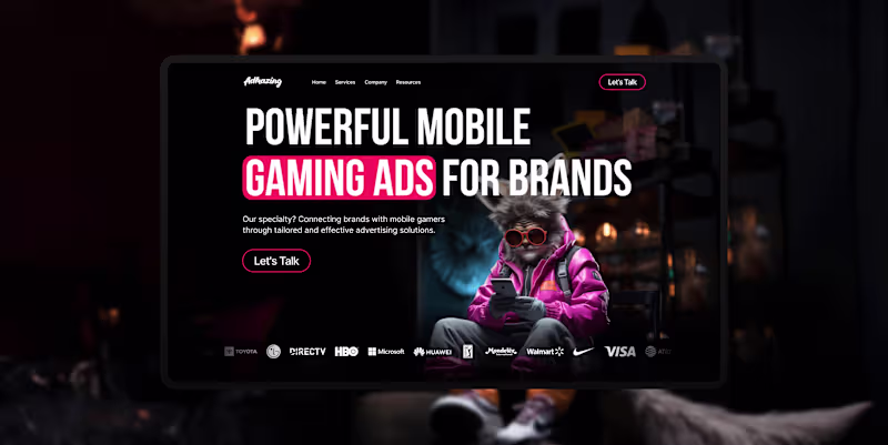 Cover image for Admazing Website