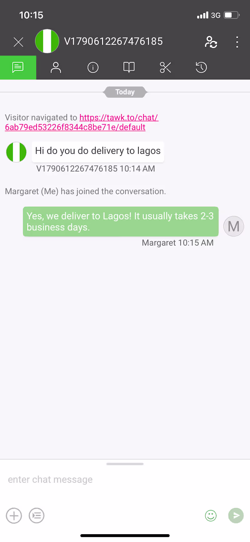 Cover image for Live chat customer support 
