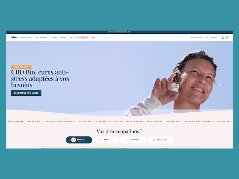 Cover image for Tilyo: France's top online CBD shop