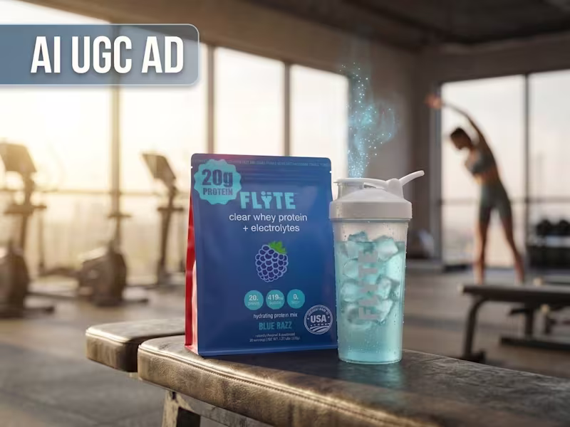 Cover image for AI UGC Ad  —