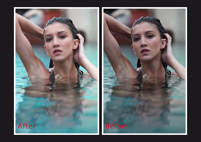 Cover image for High-end portrait retouching using frequency